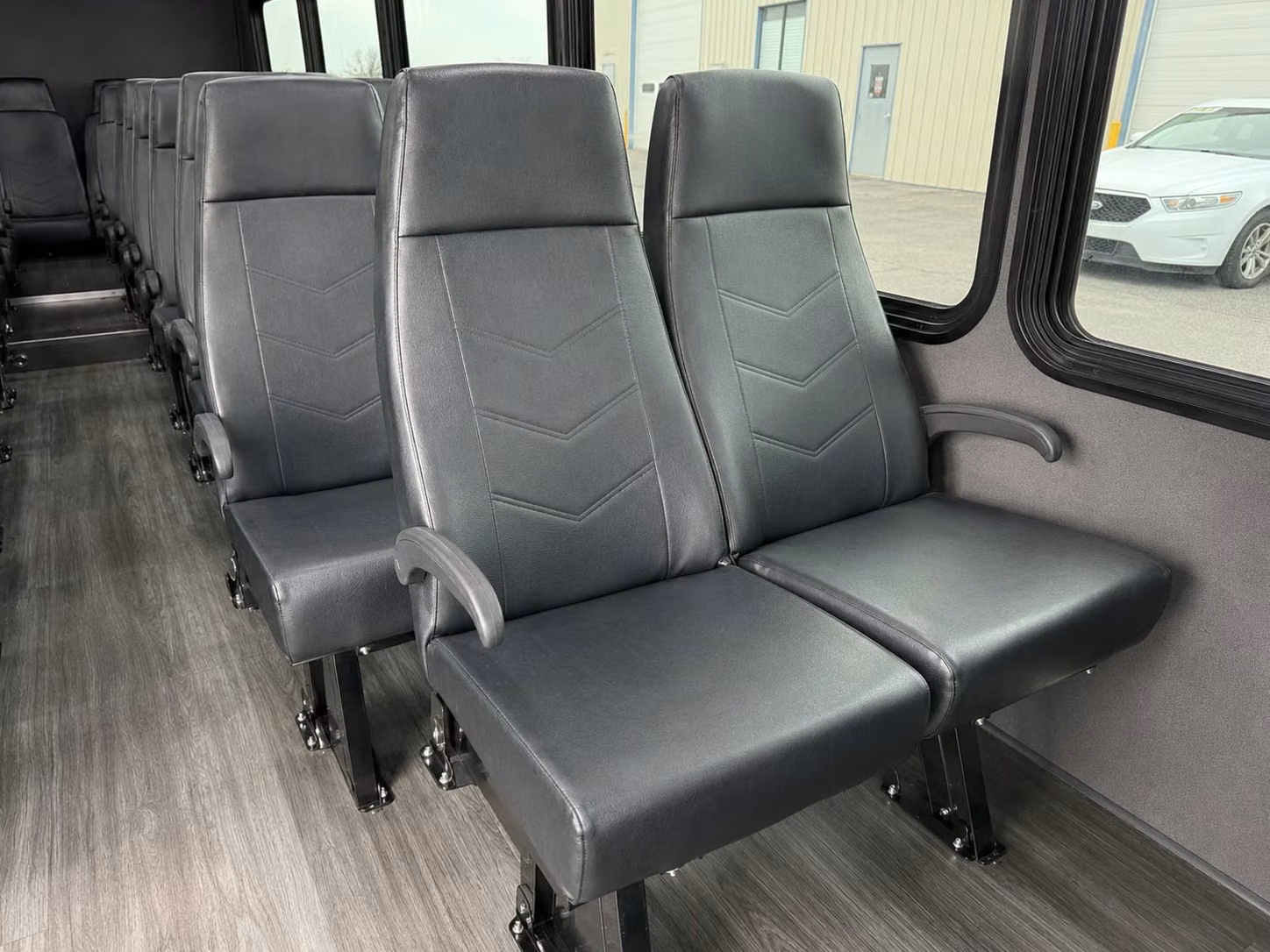 20 passenger minibus interior