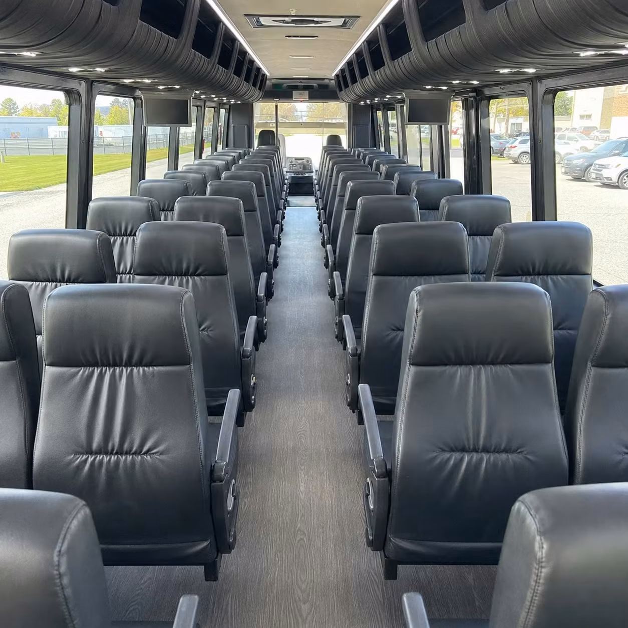 30 passenger minibus inside