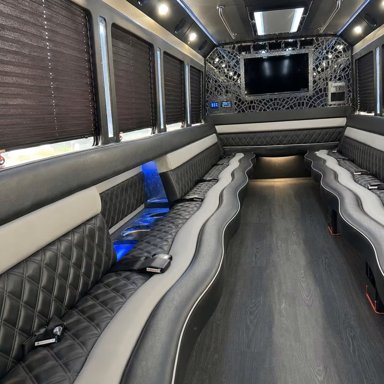 parma party buses for tailgating and game day celebrations