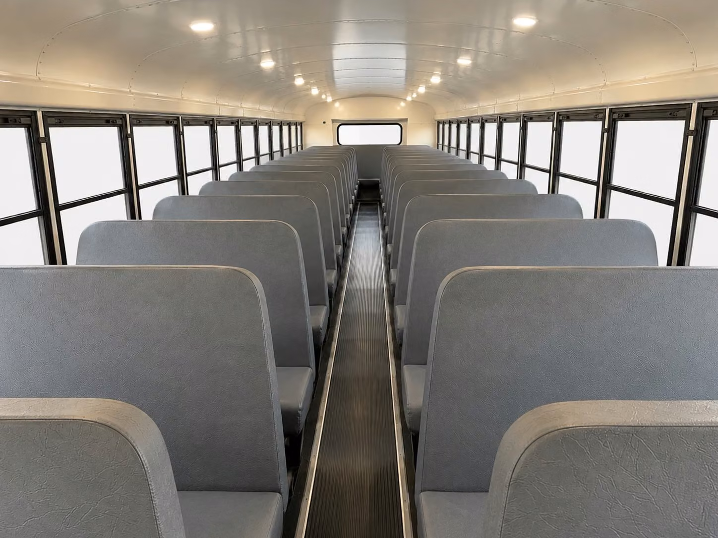 school bus interior