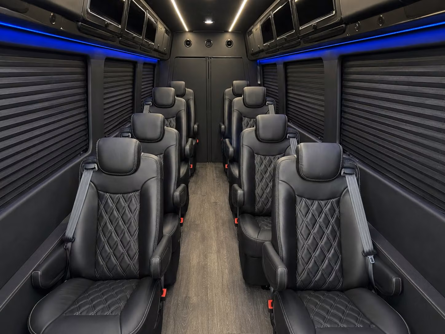 sprinter van with driver interior