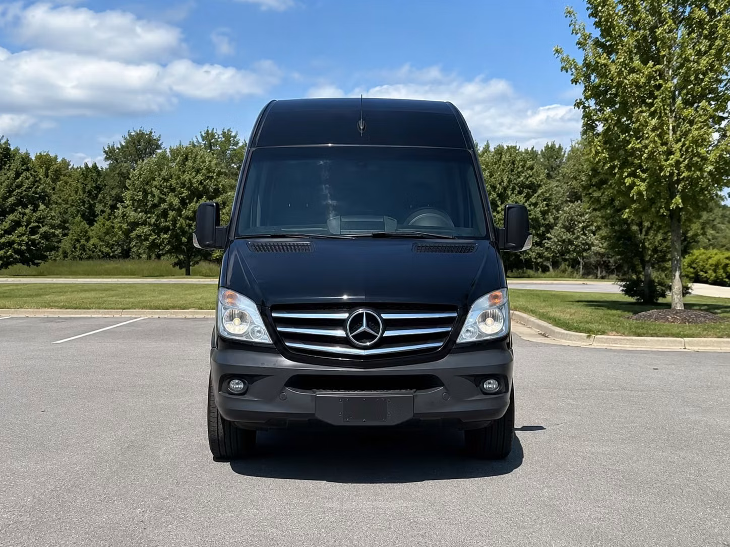 sprinter van with driver